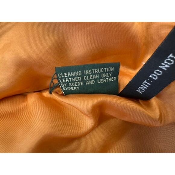 "AUTHENTIC IMPORTS" Mens Suede Leather Varsity Zip Up Jacket SZ XL SOME FADING - Picture 11 of 13